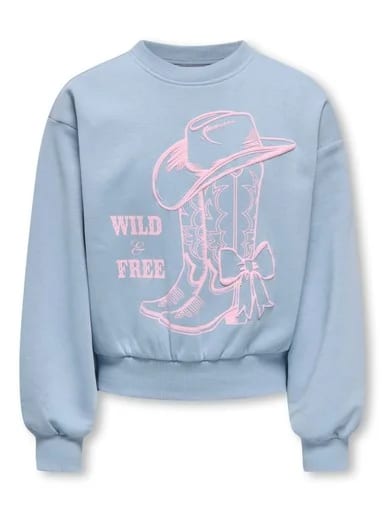 Kids Only Kogflorine Ls O-Neck Printed Swt