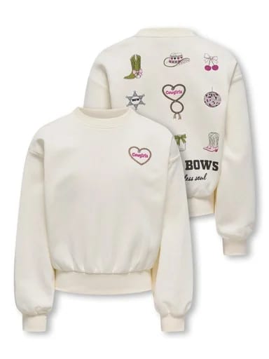 Kids Only Kogflorine Ls O-Neck Printed Swt - foto 3