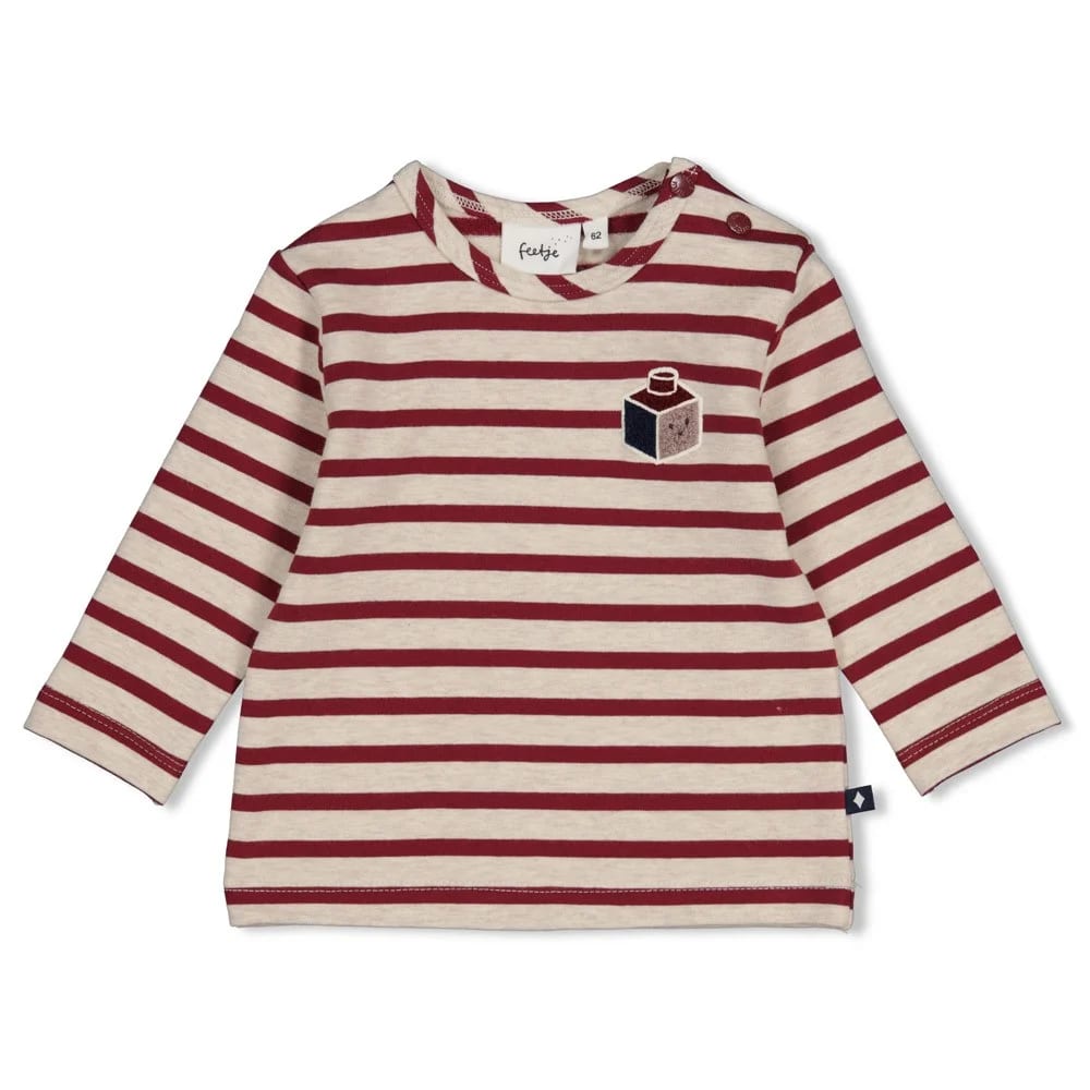 Feetje Longsleeve Streep - Built For Fun