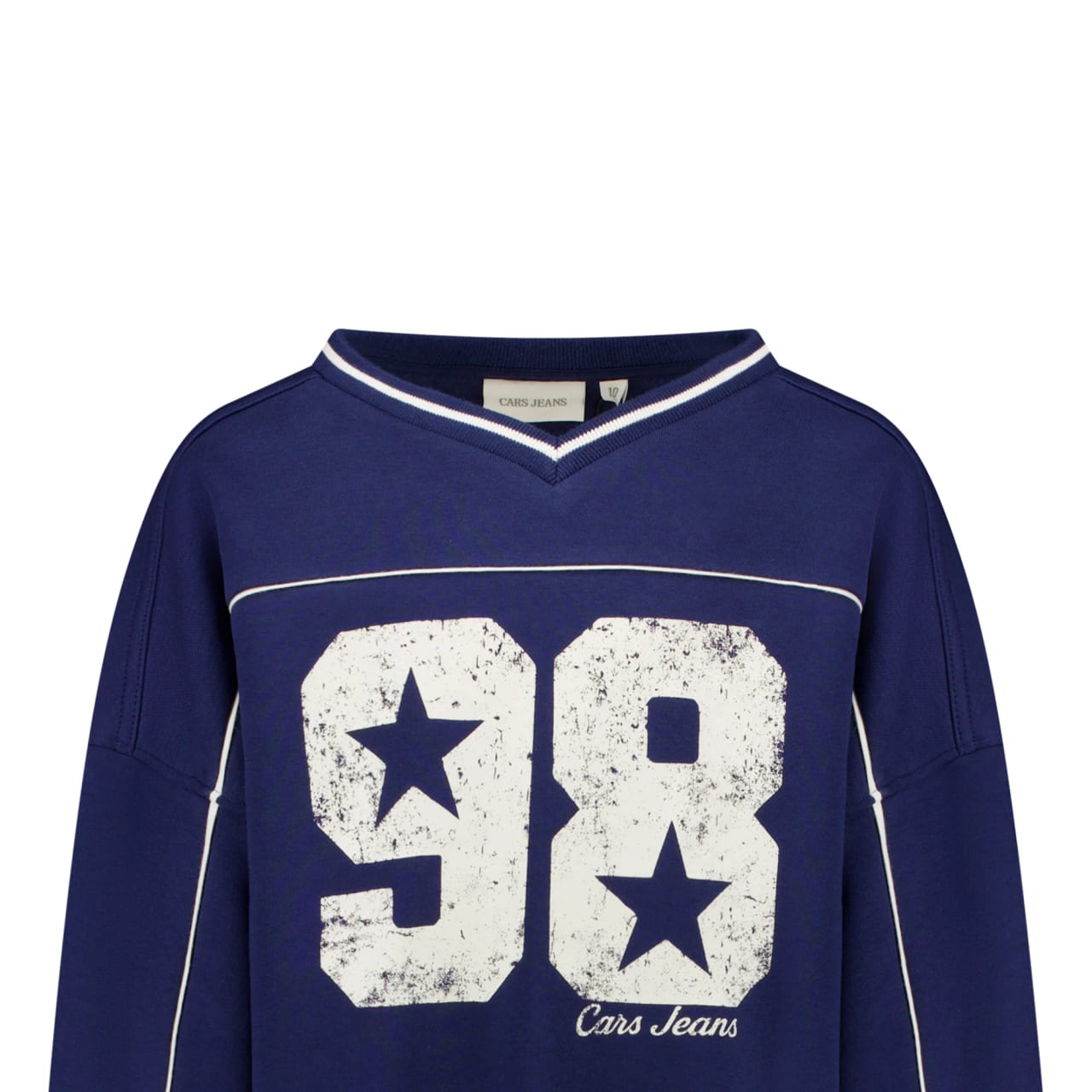 Cars Naida V-neck Sw Navy - foto 4