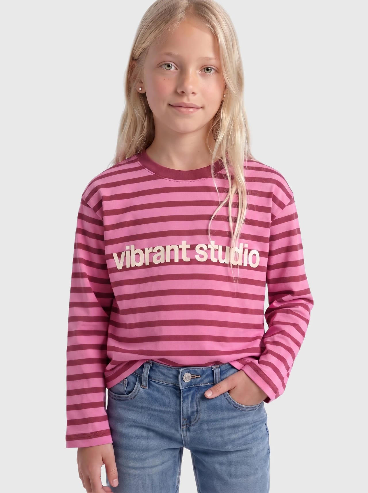 Kids Only Koglida L/S Stripe Top Jrs