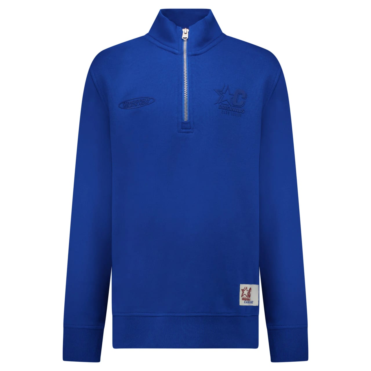 Cars Yezki Half Zip Grey Blue