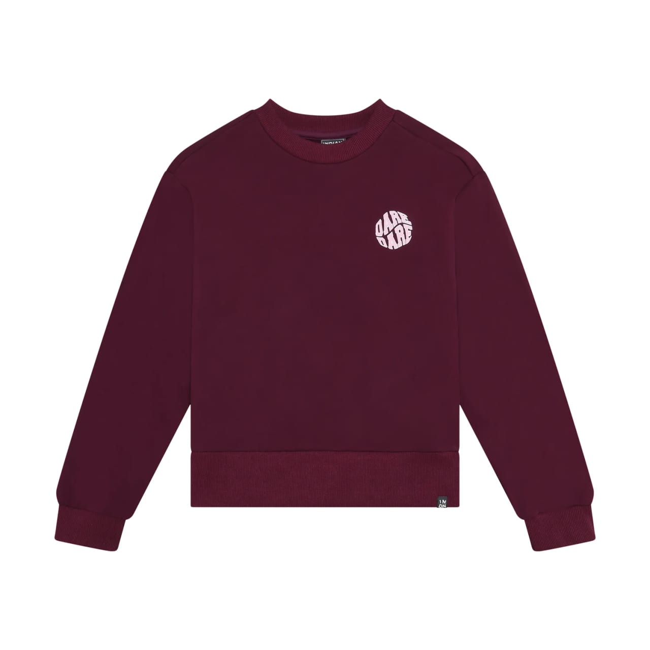 Indian Blue Sweater Backprint