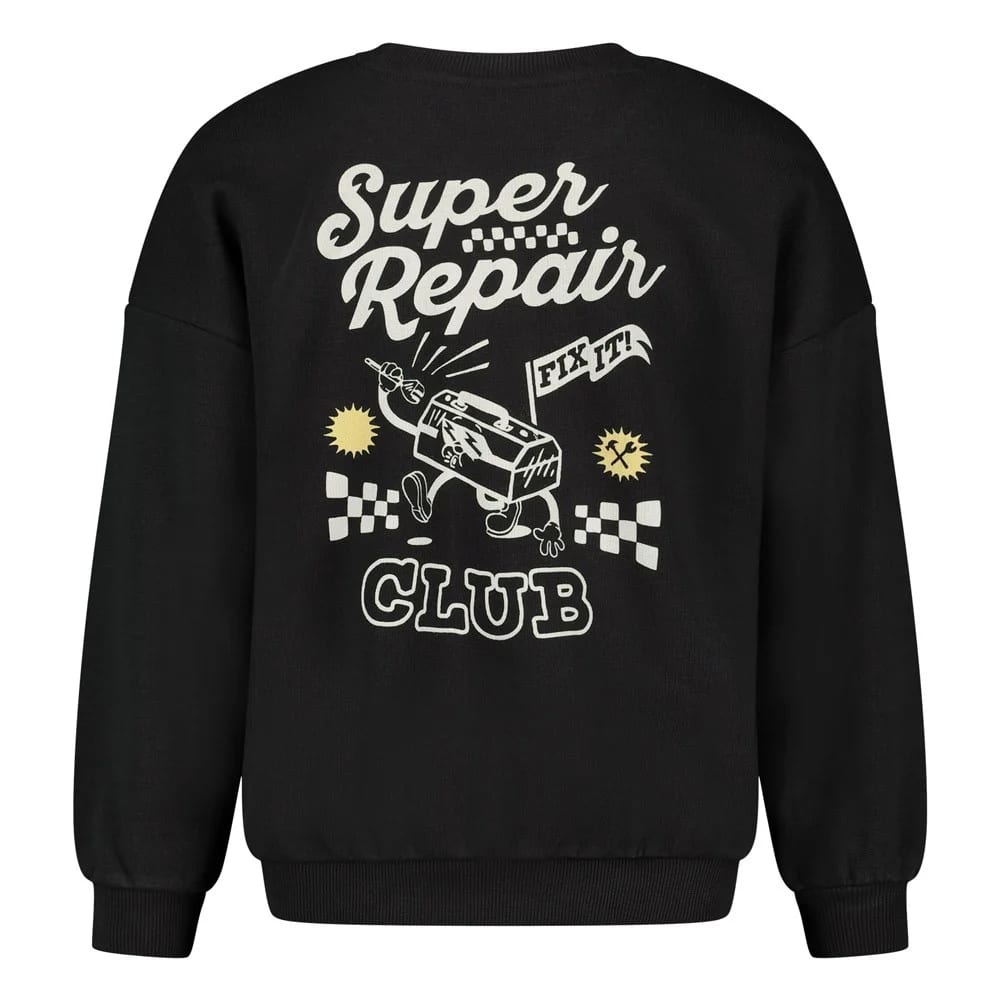 Sturdy Sweater Met Backprint Oversized - Fix It - foto 2