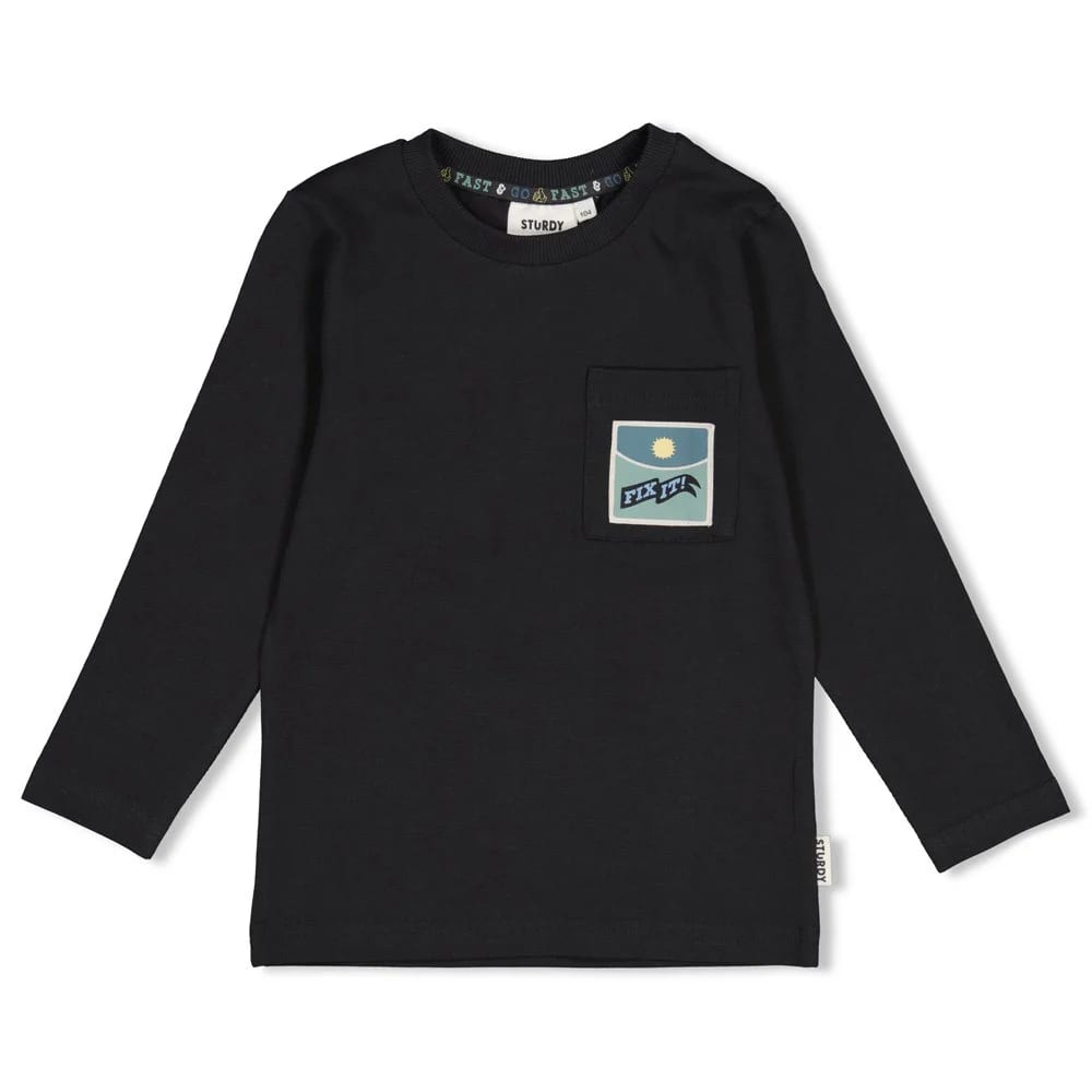 Sturdy Longsleeve Met Backprint - Fix It