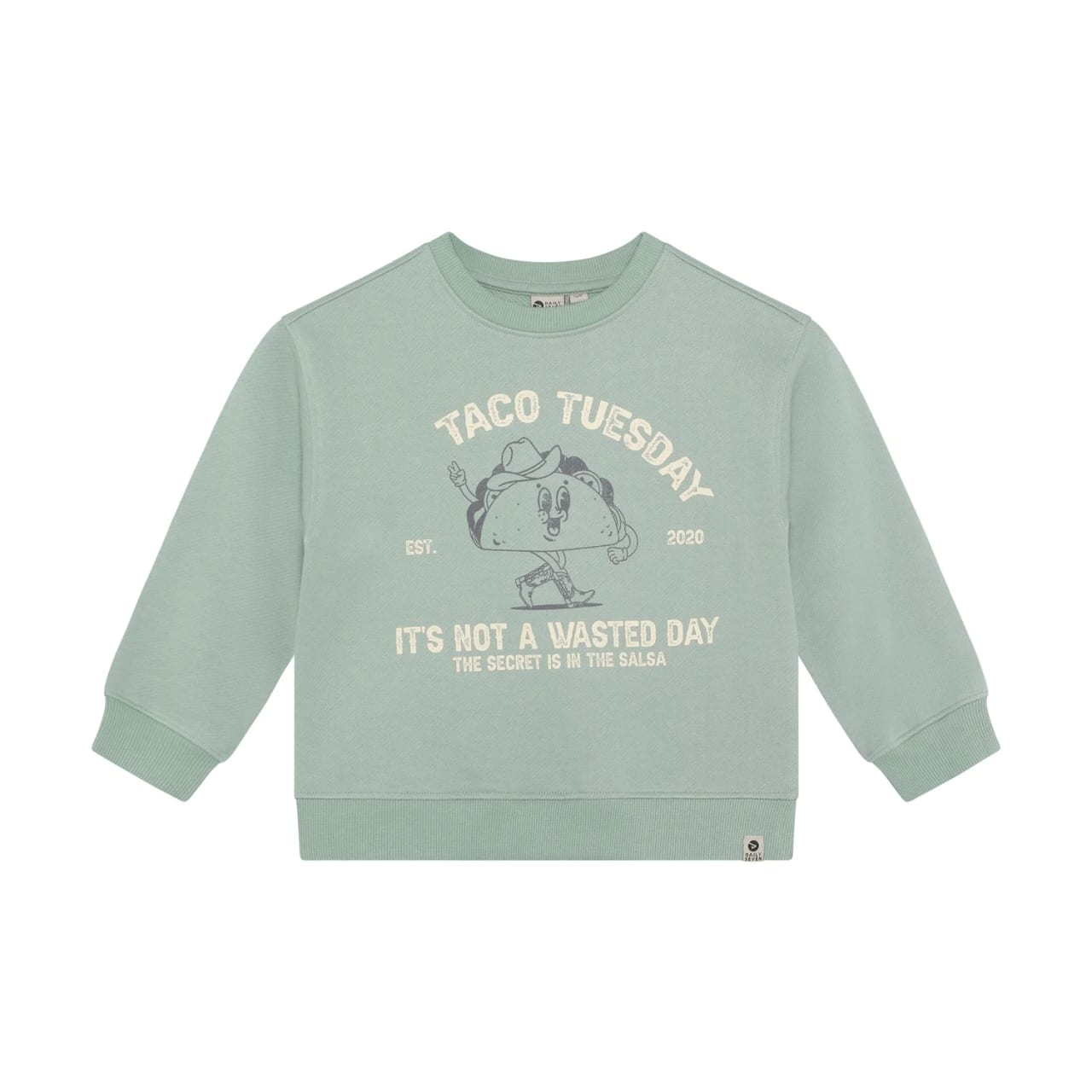 Daily7 Oversized Sweater Print