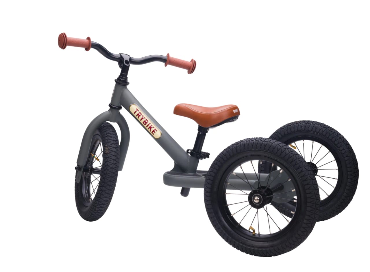 Trybike Steel Grijs Matt Loopfiets - foto 4