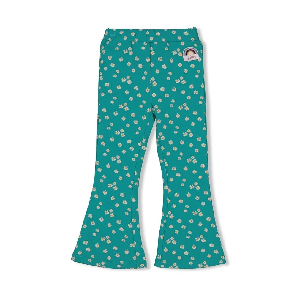Jubel Flared Broek Aop - Rolling Into Spring