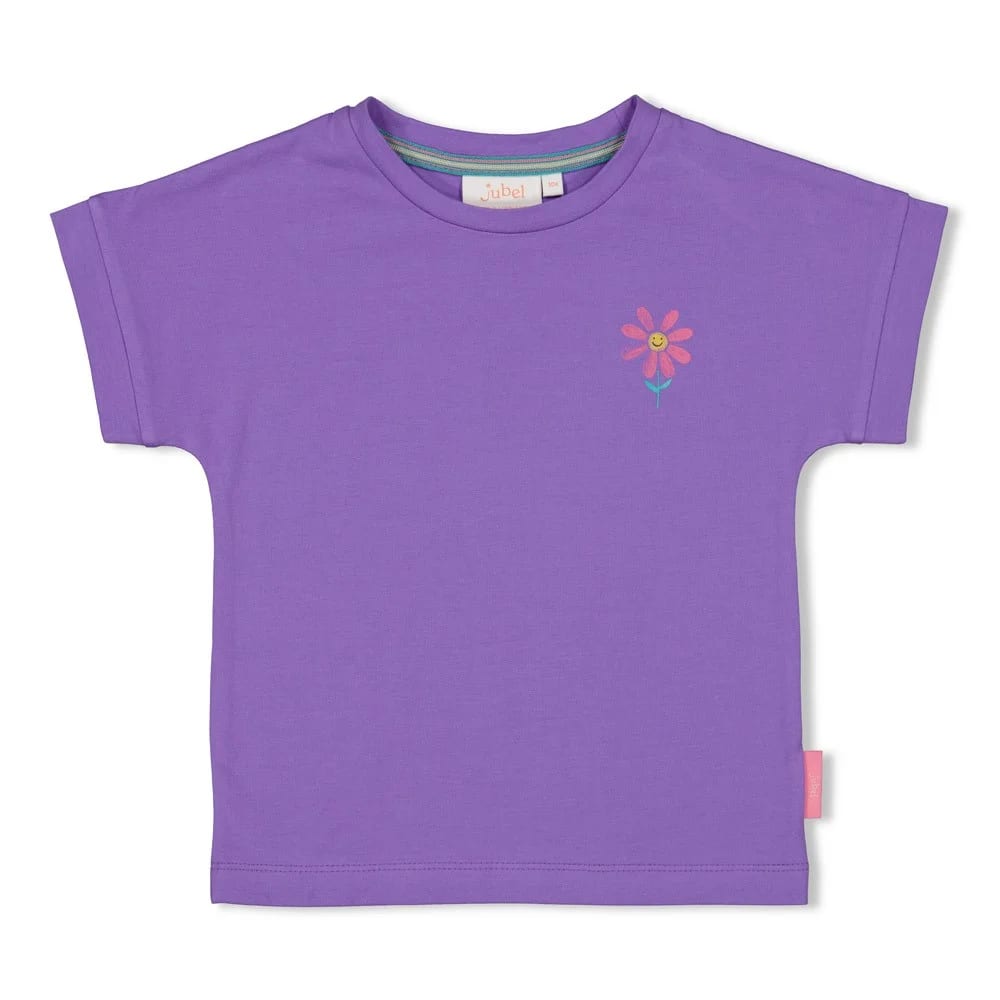 Jubel T-Shirt Met Backprint - Rolling In To Spring