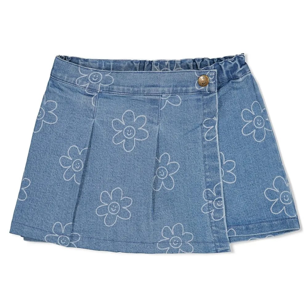 Jubel Denim Skort - Rolling Into Spring