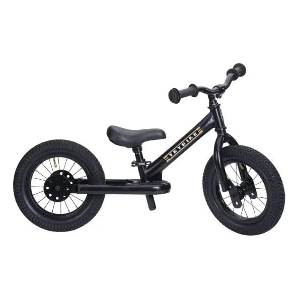 Trybike Steel Vintage All Black (Matt) With Black Seat Loopfiets