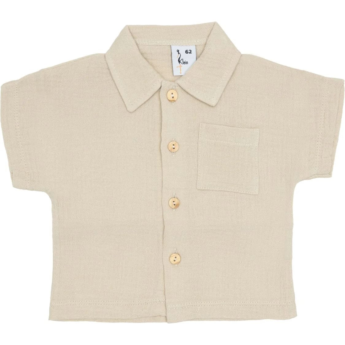 Klein T-shirt Kidscase Shirt Buttons Mousseline