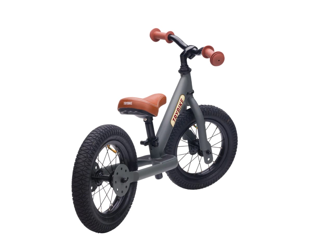 Trybike Steel Grijs Matt Loopfiets - foto 3