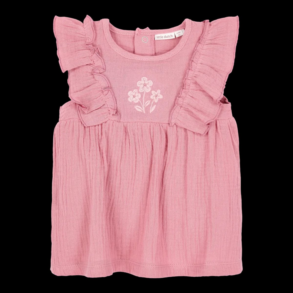 Little Dutch Jurk Roze Met Broekje Pink Blush