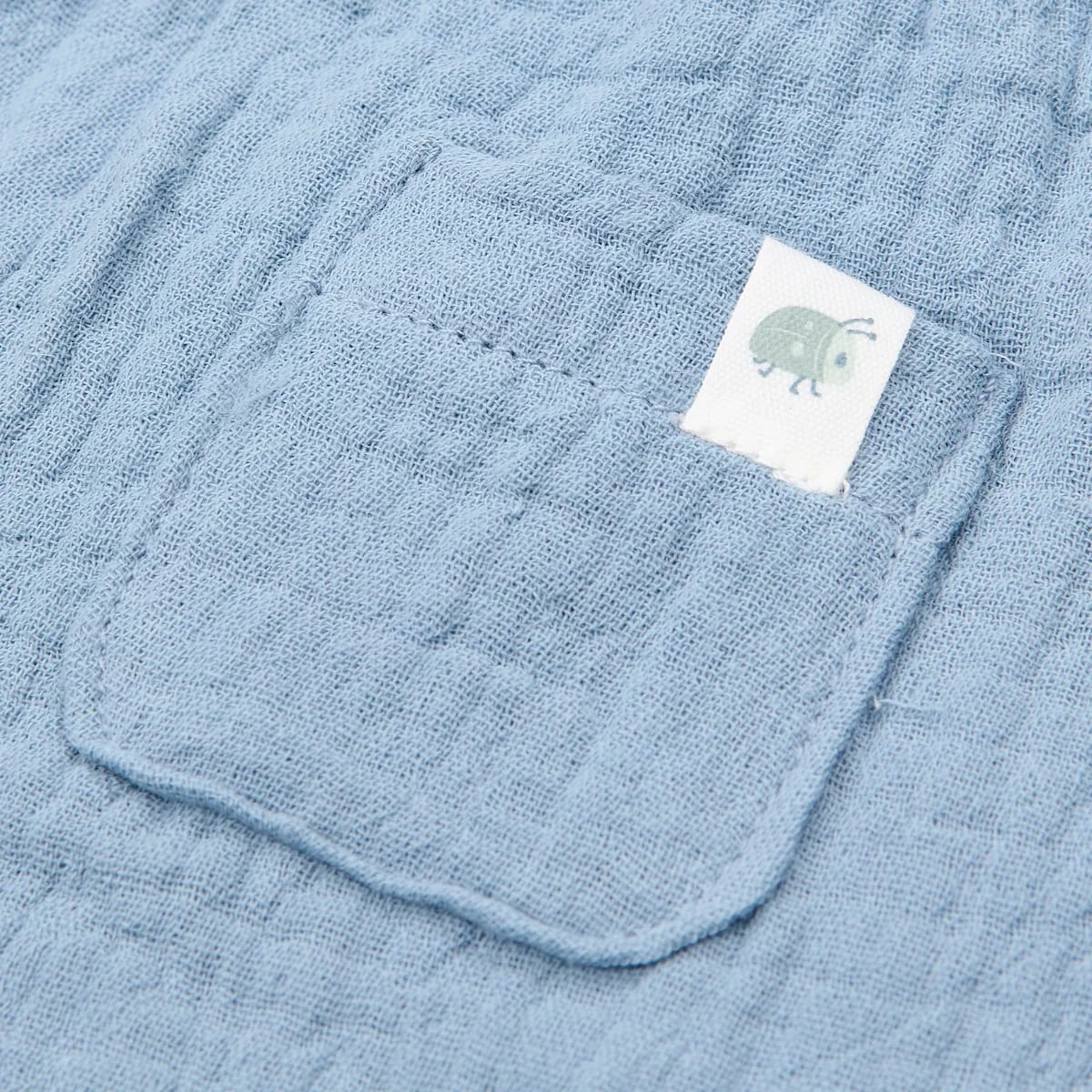 Little Dutch Short Korte Broek Blauw Stone Blue