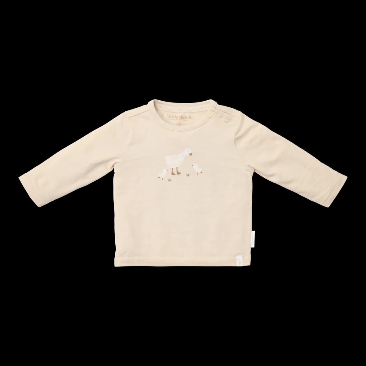 Little Dutch Longsleeve T-Shirt Lange Mouw Sand