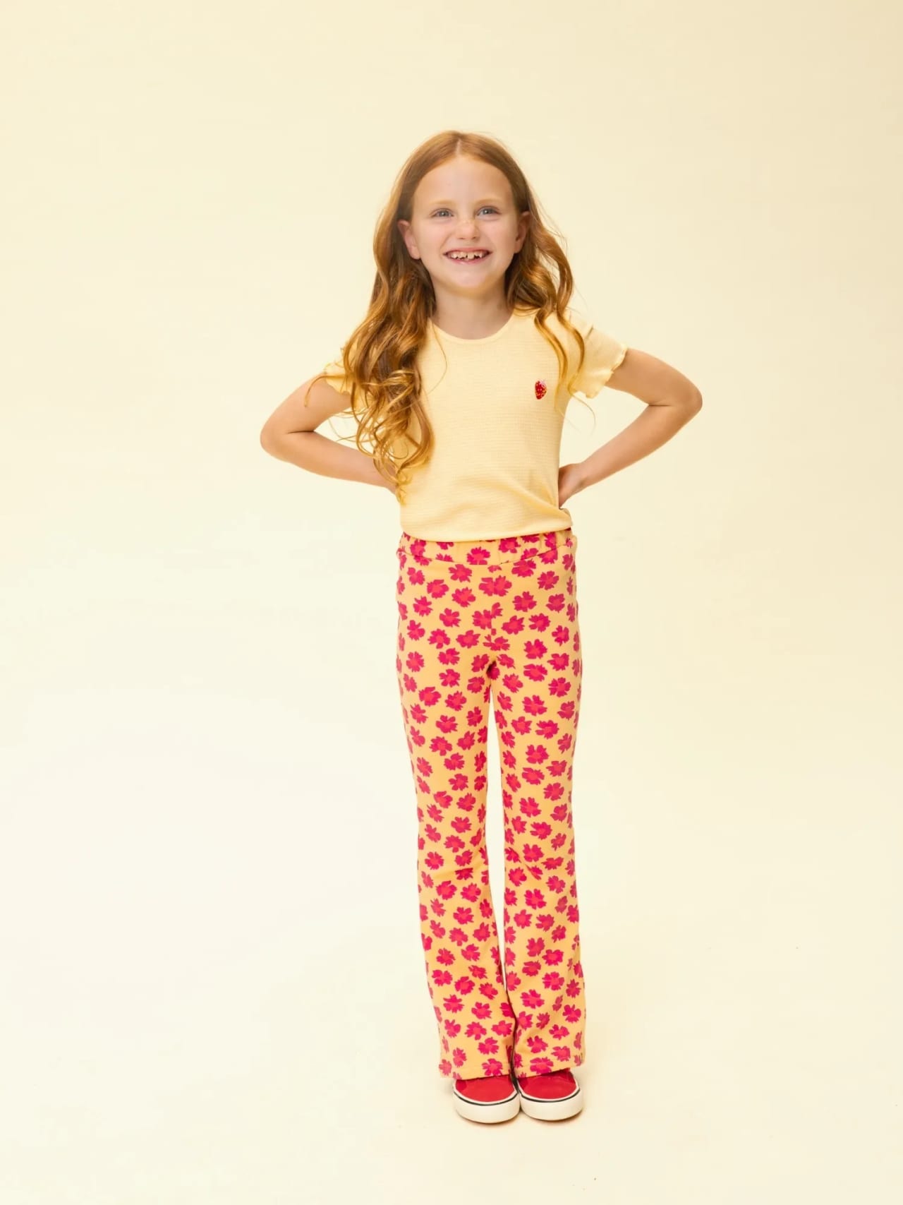 Looxs Little Flowered Flared Sweat Pants