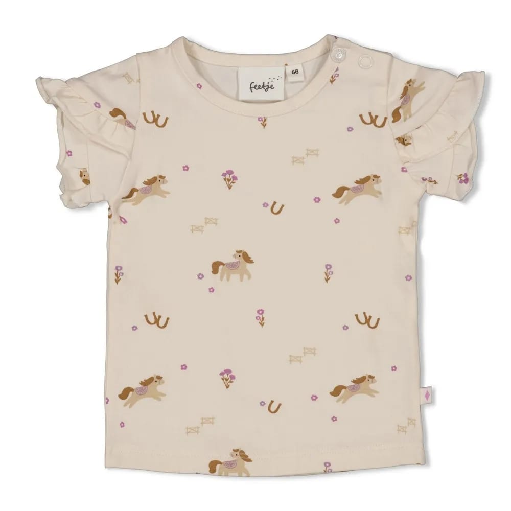 Feetje T-Shirt Aop - Flower Ranch