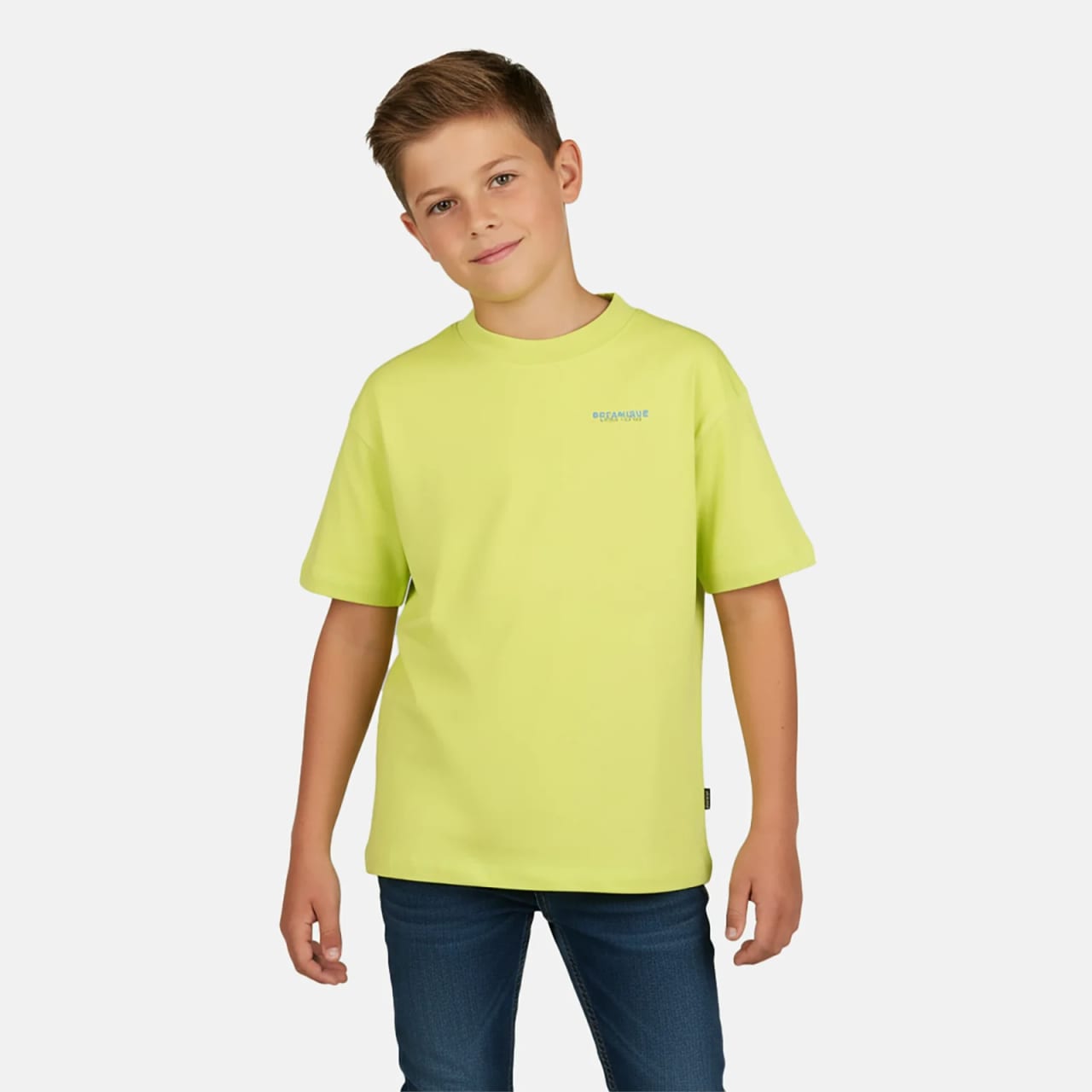 Cars Pluyo Ts Backprint Lime