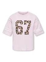 Kids Only Kogmanlo Ss Loose Print Tee Cs Ex Jrs