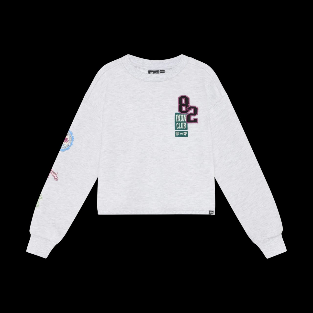 Indian Blue Sweater Patches