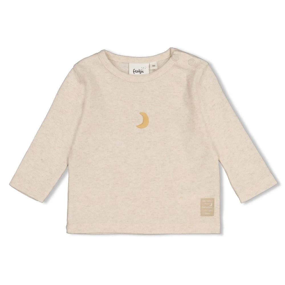 Feetje Longsleeve Rib - Over The Moon For You