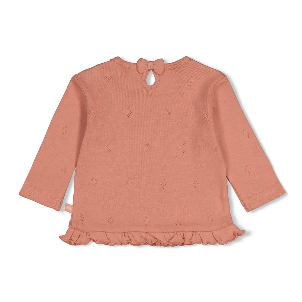 Feetje Longsleeve Pointelle Rib - Fall In Love