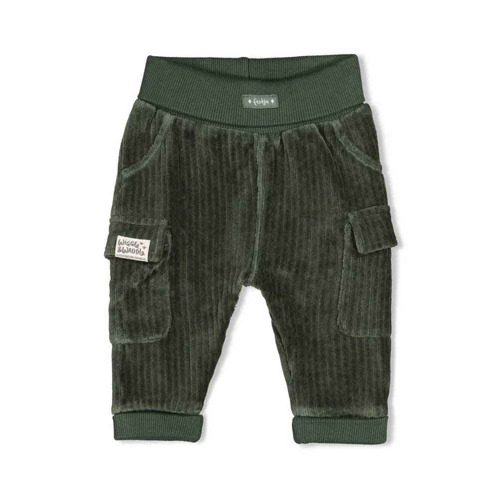 Feetje Broek Velours Rib - Wiggle And Waddle
