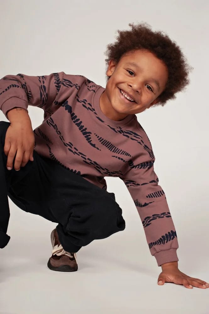 Sturdy Sweater Aop Relaxed Fit - Rock The Earth