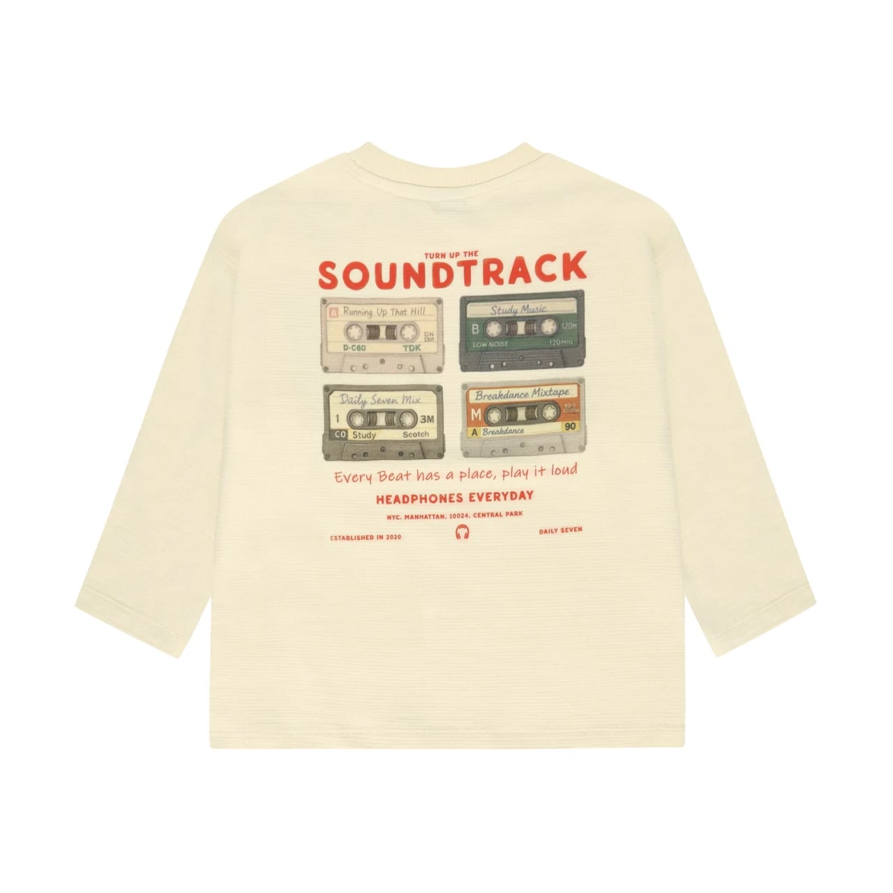 Daily7 T-Shirt Longsleeve Backprint
