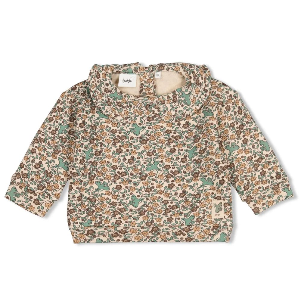 Feetje Sweater Aop Relaxed Fit - Lucky Bloombird