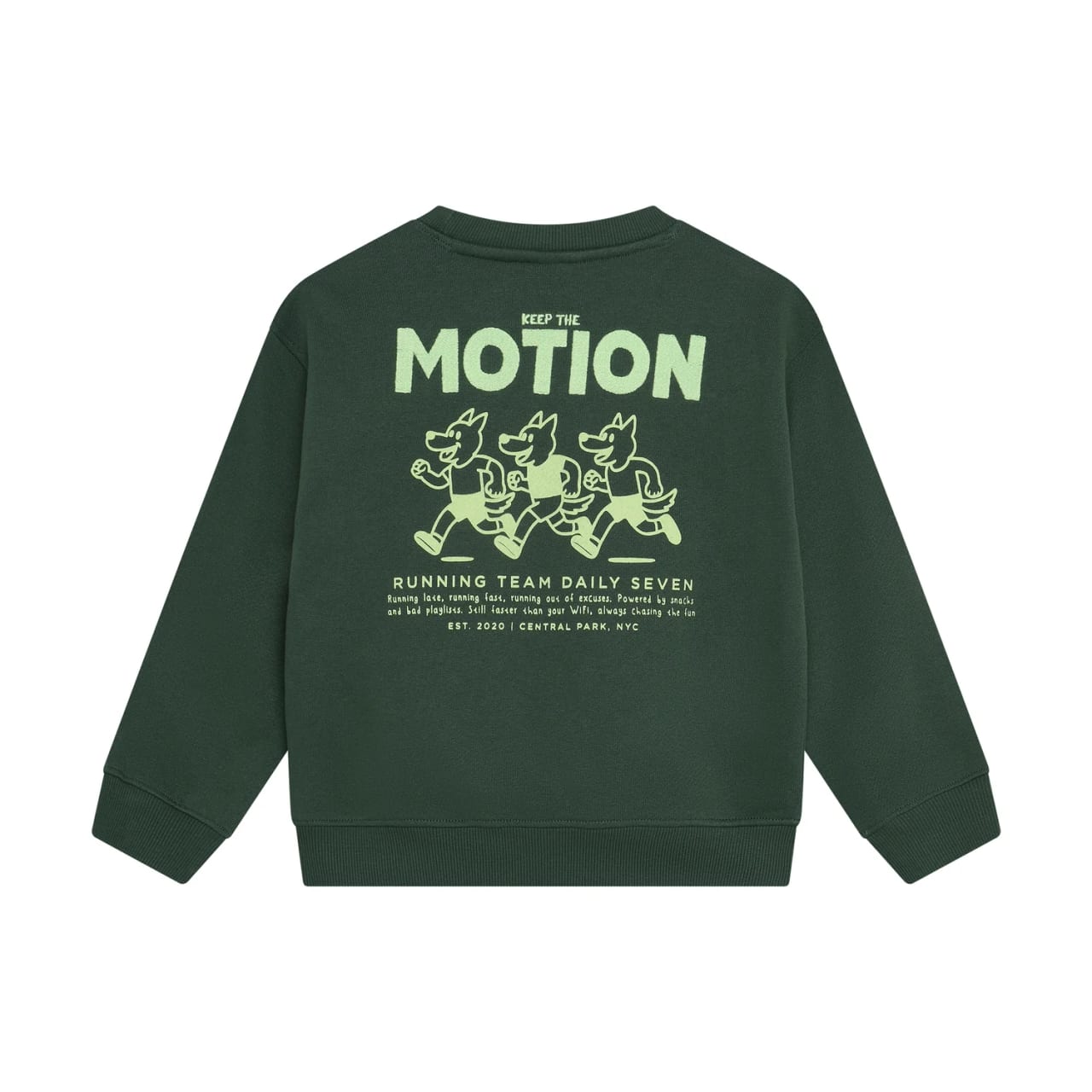 Daily7 Oversized Sweater Backprint