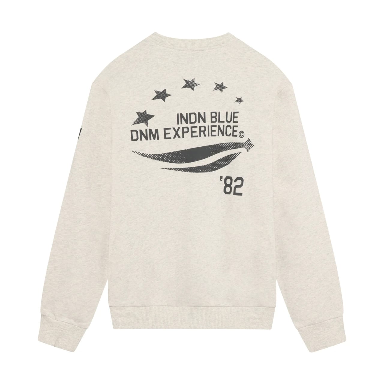 Indian Blue Loose Fit Sweat Indian Brushed