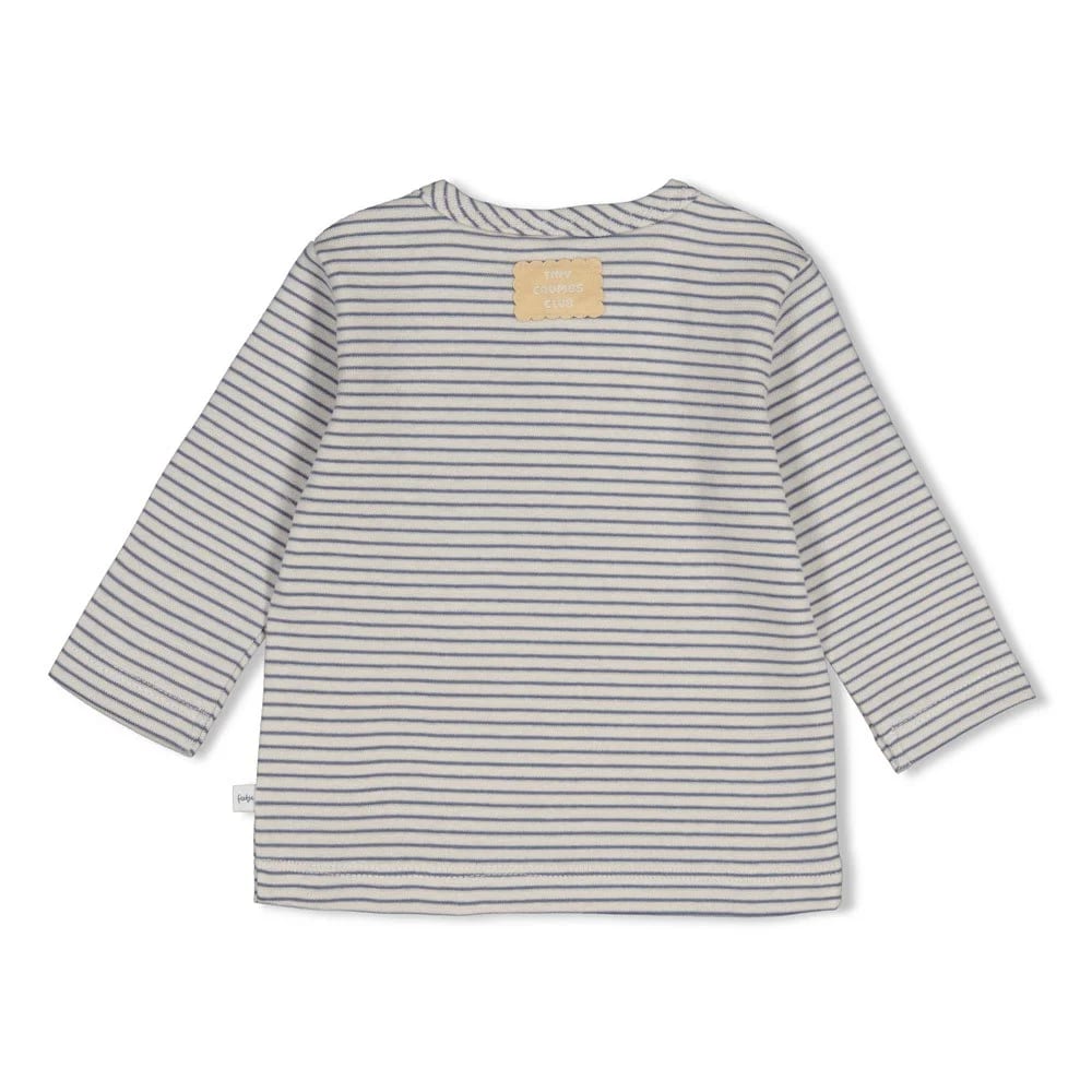 Feetje Longsleeve Rib Met Streep - Breakfast Buddy