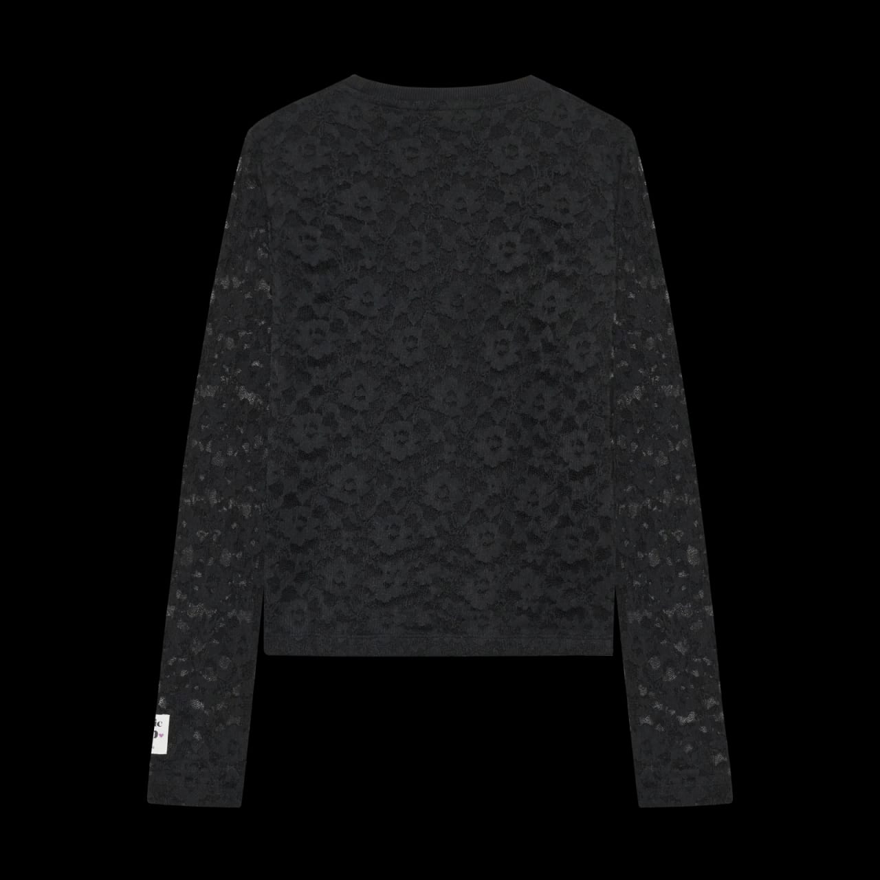 Indian Blue Longsleeve Lace