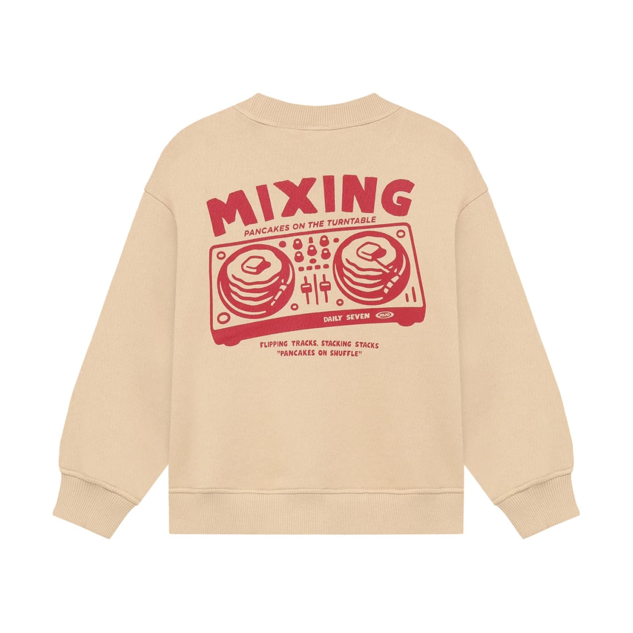 Daily7 Oversized Sweater Backprint