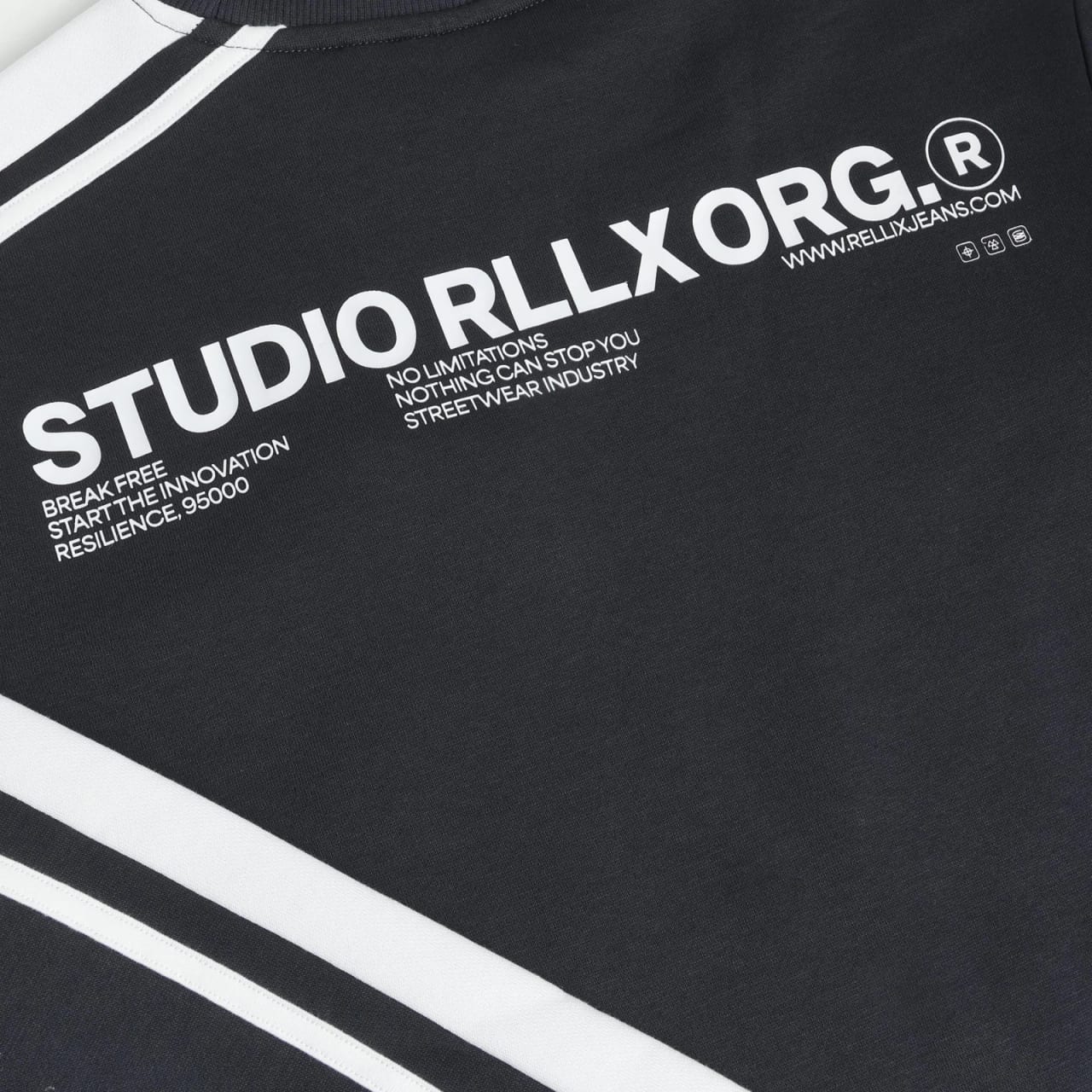 Rellix Sweater Rlx Cut And Sew Brush