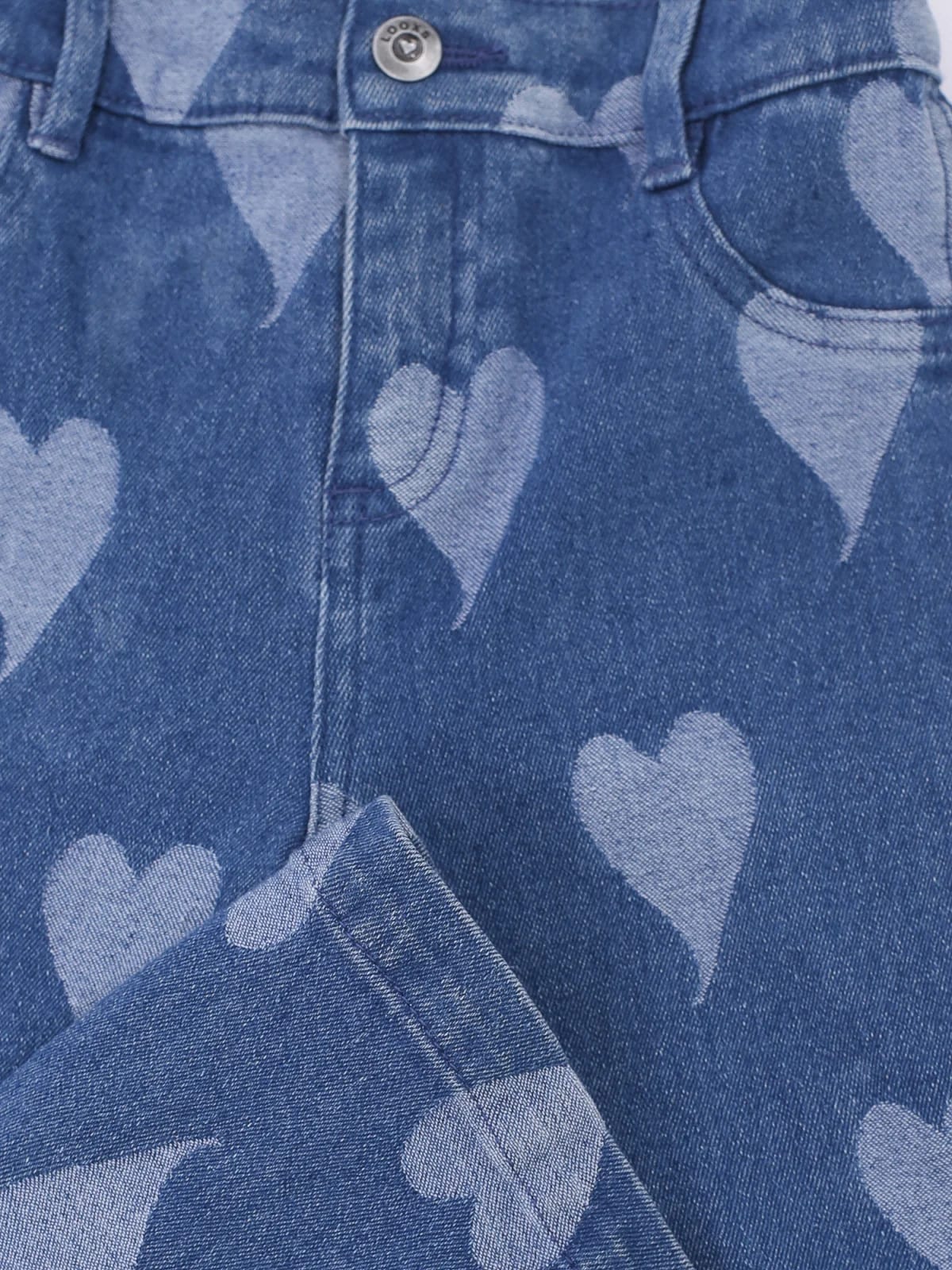 Looxs Little Denim Heart Jeans