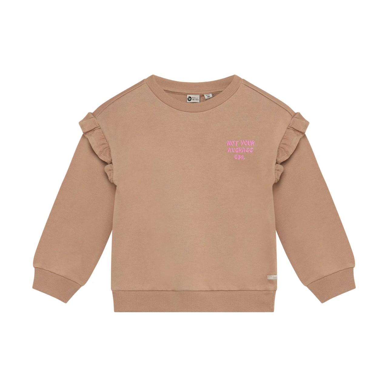 Daily7 Sweater Backprint Ruffle
