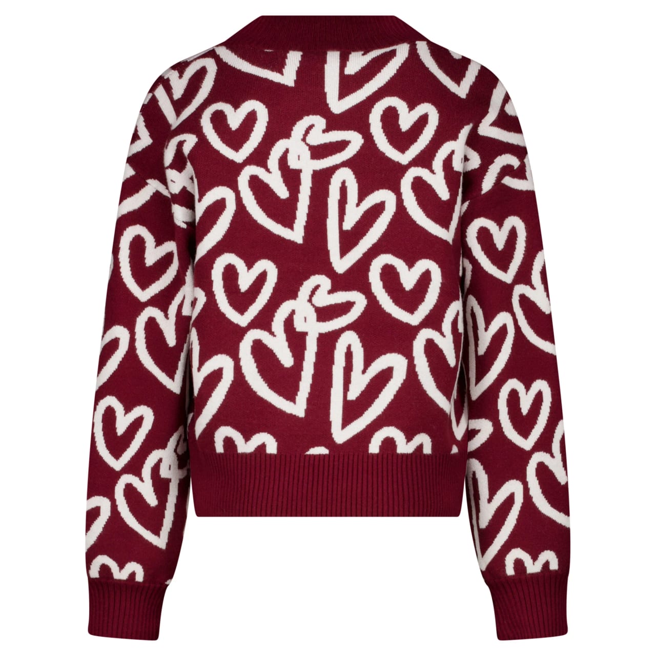 Cars Lieta Sw Knit Burgundy - foto 2