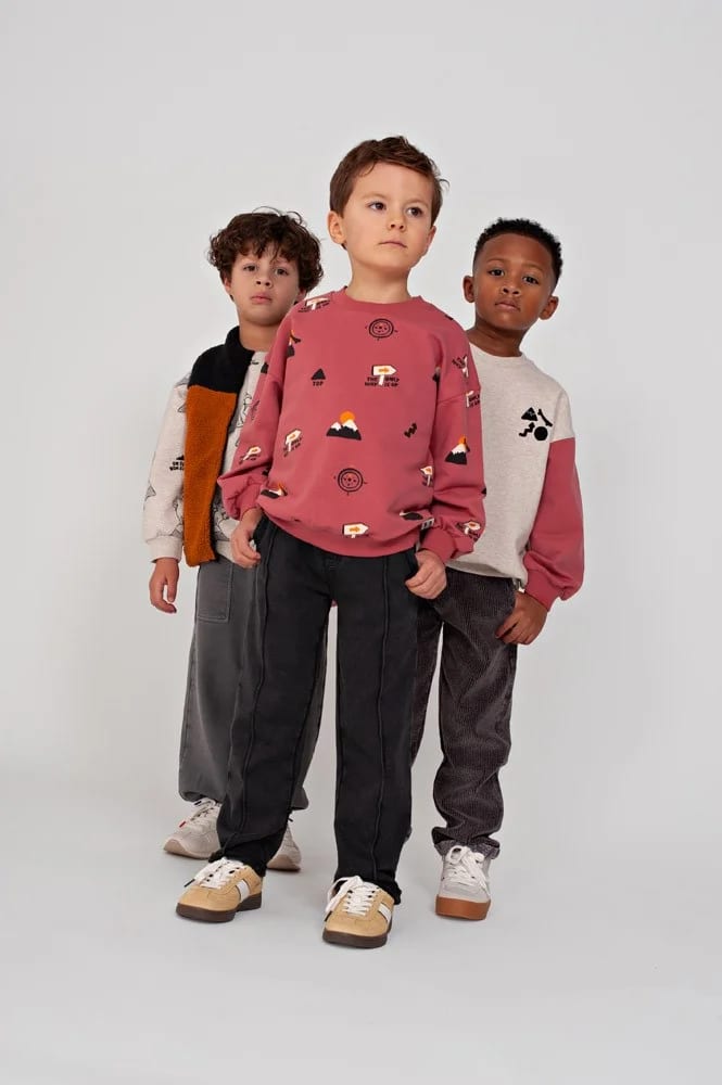 Sturdy Sweater Aop Oversized - Mountain Top - foto 3