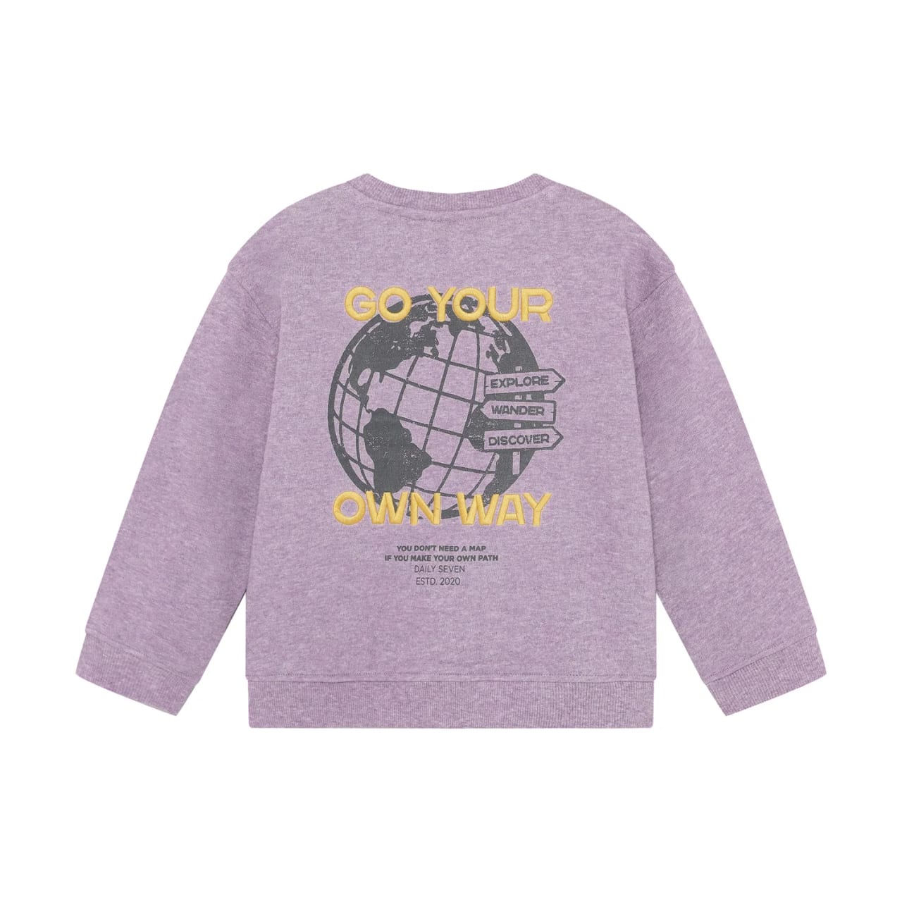 Daily7 Oversized Sweater Backprint - foto 2