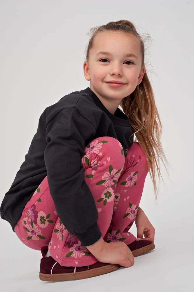 Jubel Flared Broek Aop - Moon Flowers - foto 6