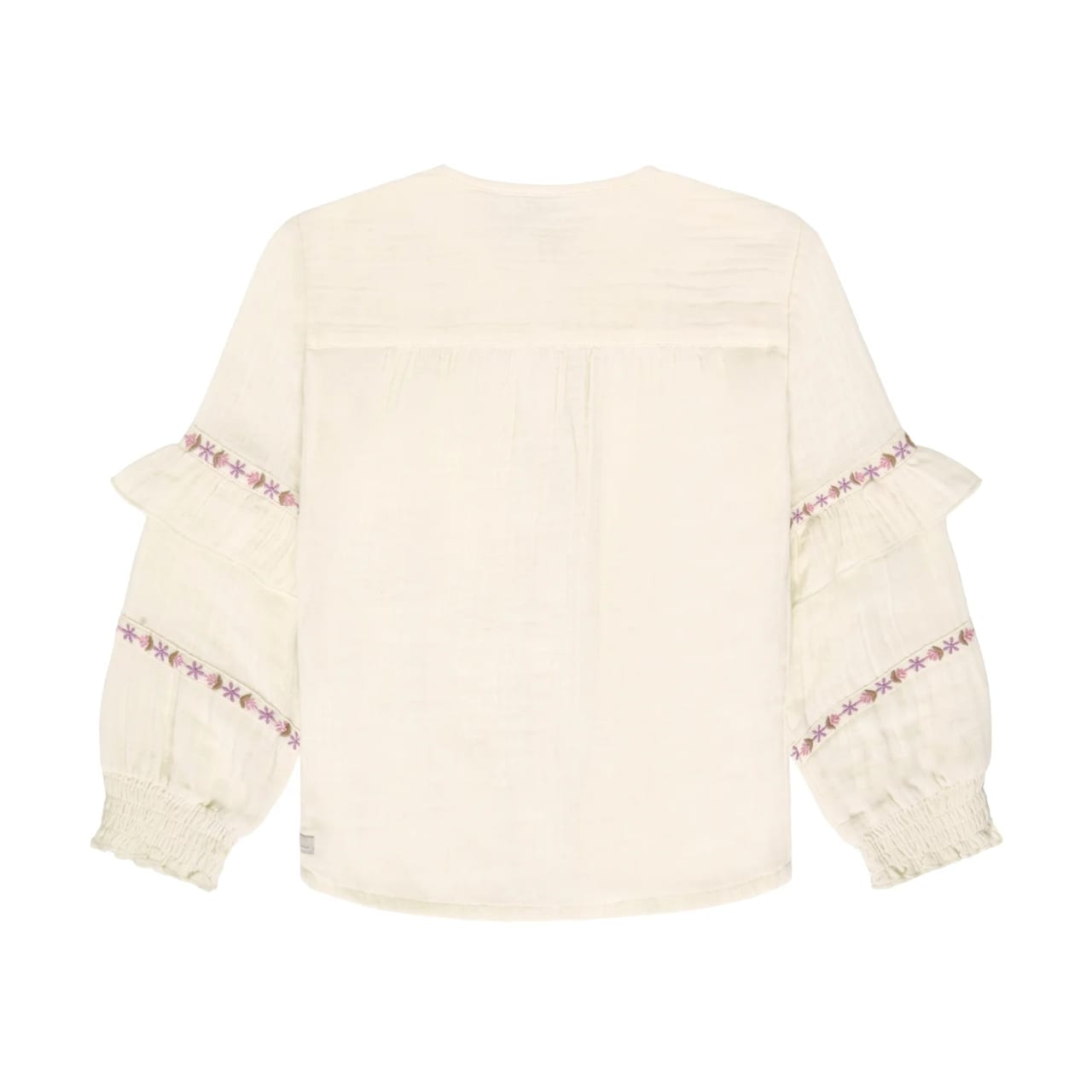 Daily7 Shirt Longsleeve Ruffle - foto 2
