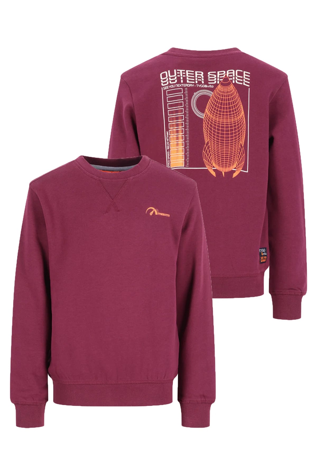 Tygo & Vito Sweater Silver - foto 3