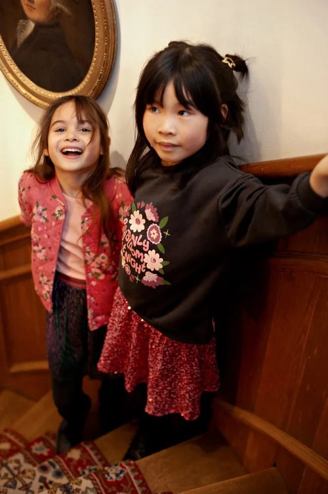 Jubel Sweater Relaxed Fit - Moon Flowers - foto 6