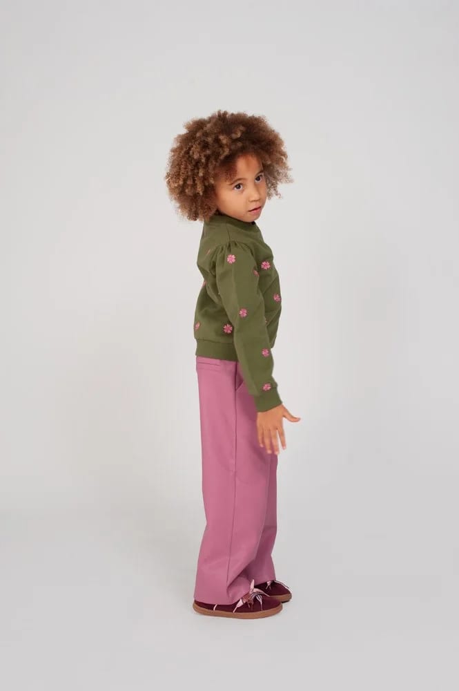 Jubel Sweater Met Borduursels - Moon Flowers - foto 6