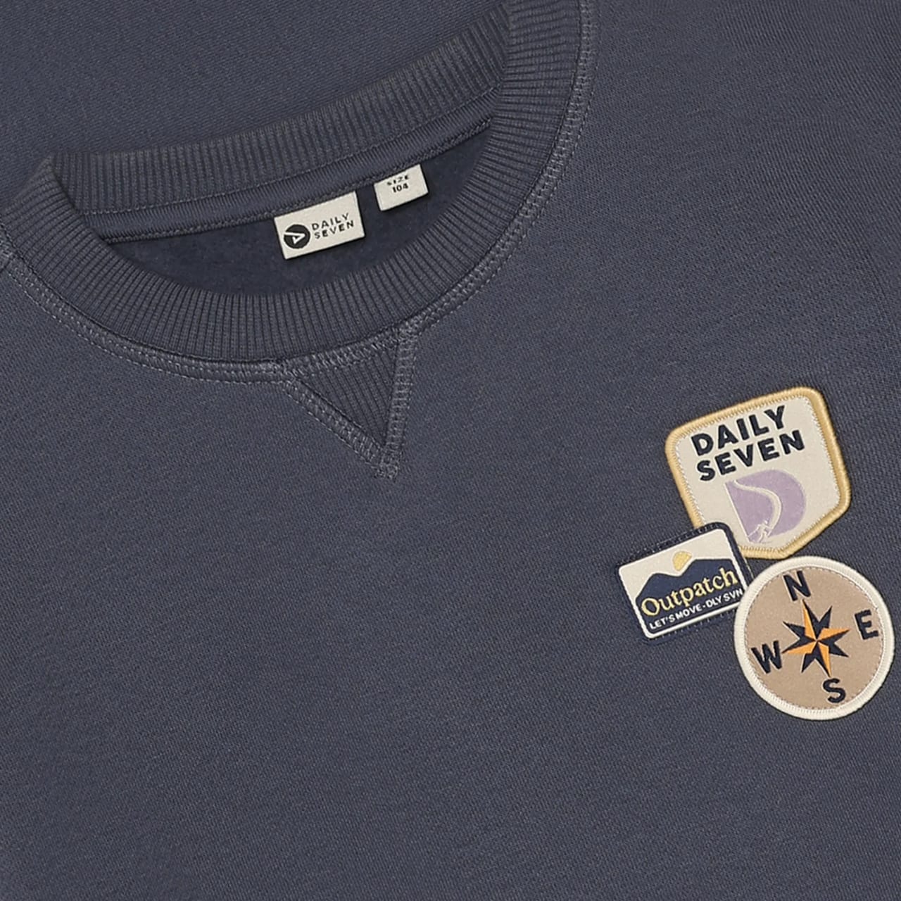 Daily7 Oversized Sweater Badges - foto 3