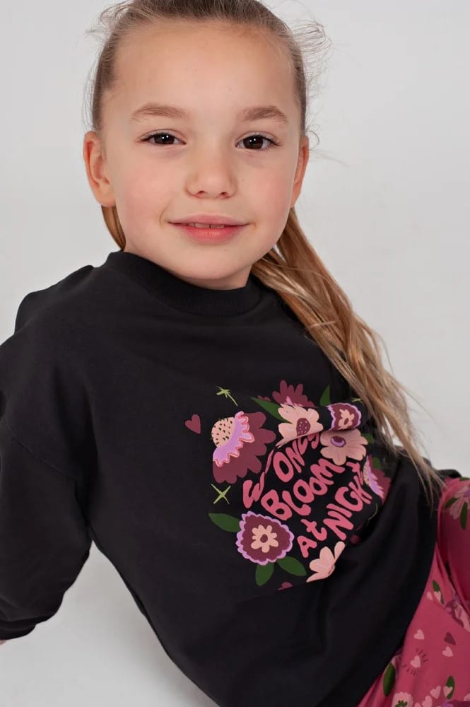 Jubel Sweater Relaxed Fit - Moon Flowers - foto 5