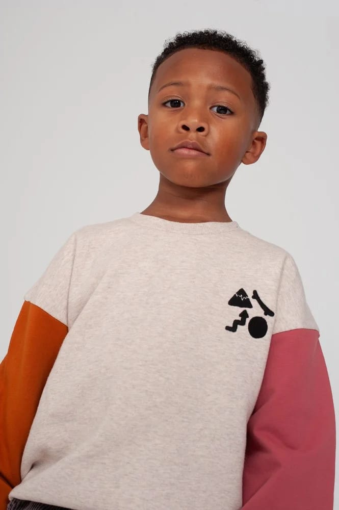 Sturdy Sweater Met Backprint Oversized - Mountain Top - foto 4